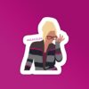 Penny Molecules   BBT Laptop   Mobile Sticker