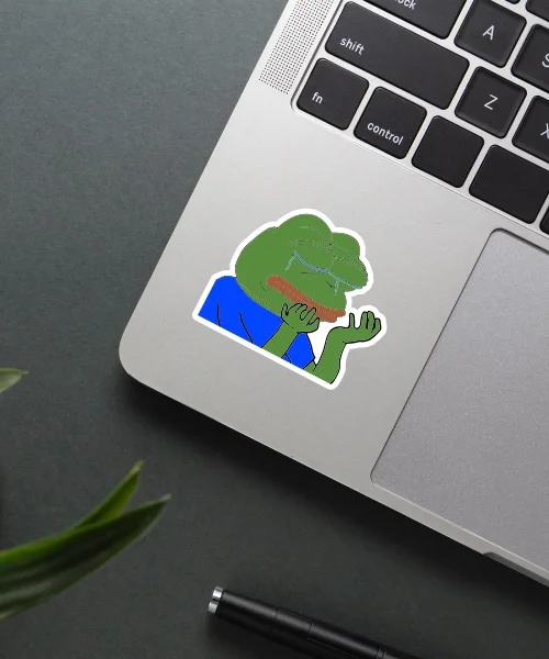 Pepe Crying Sticker Pepe Crying Sticker