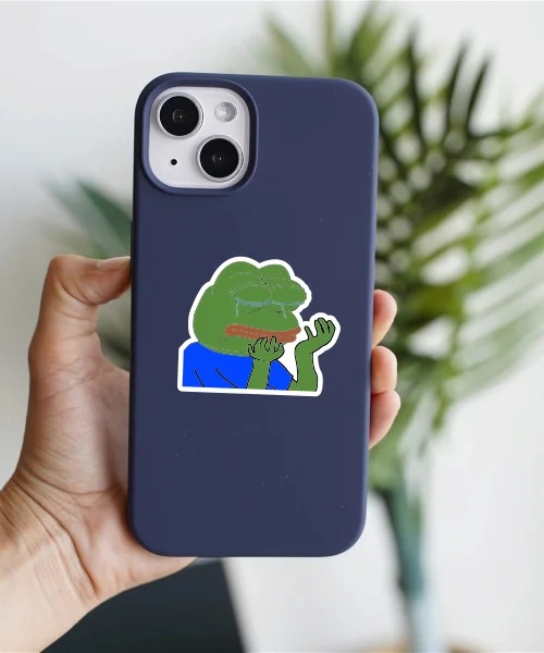Pepe Crying Sticker Pepe Crying Sticker