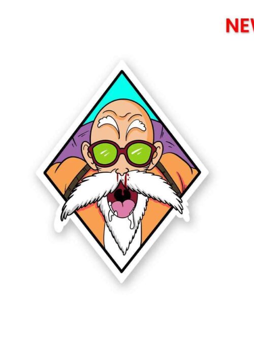 Pervy Master Roshi Sticker