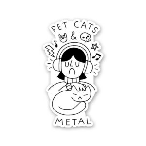 Pet Cat Sticker Pet Cat Sticker