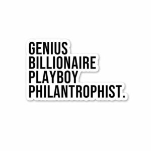 Philanthrophist Sticker Philanthrophist Sticker