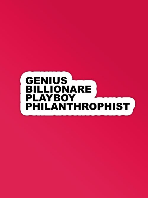 Philantrhophist Sticker
