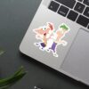 Phineas And Ferb Dancing Sticker