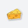 Piece Of Cheese Sticker