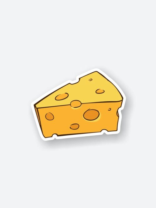 Piece Of Cheese Sticker