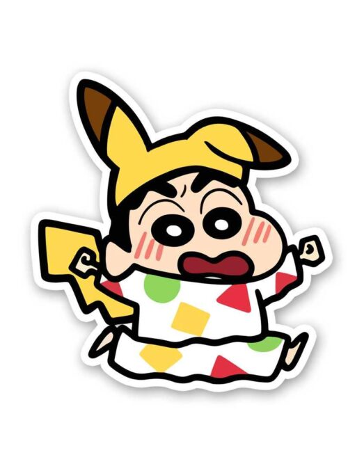 Pika Shinchan Sticker