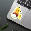 Pikachuu Pokeball Sticker