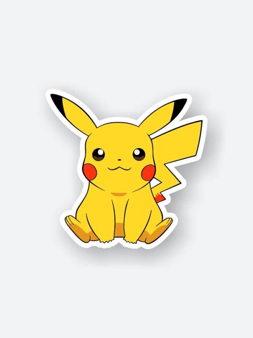 Pikachuuu Cute Sticker