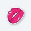 Pink Lips Sticker