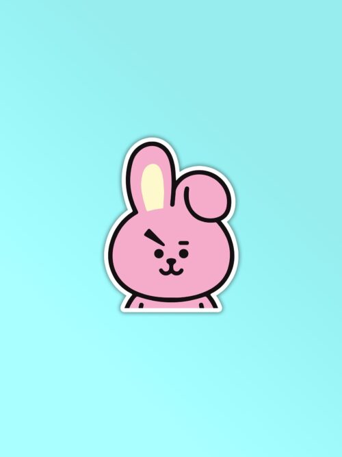 Pink Teddy Sticker