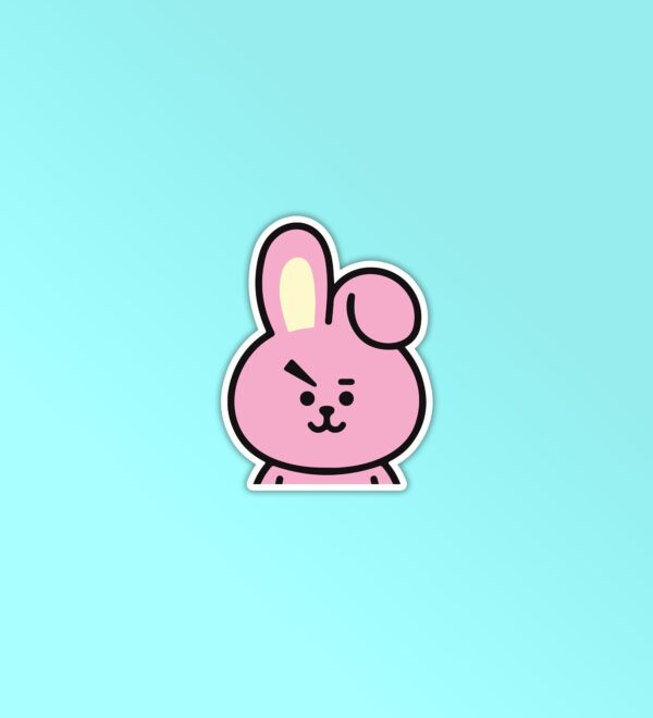 Pink Teddy Sticker
