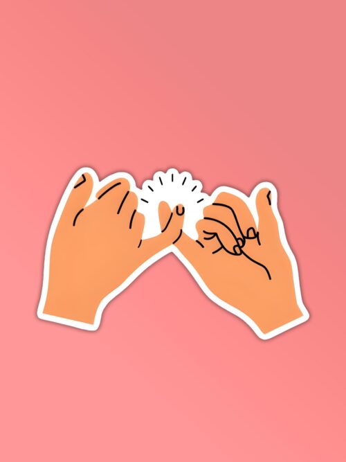 Pinky Promise Sticker