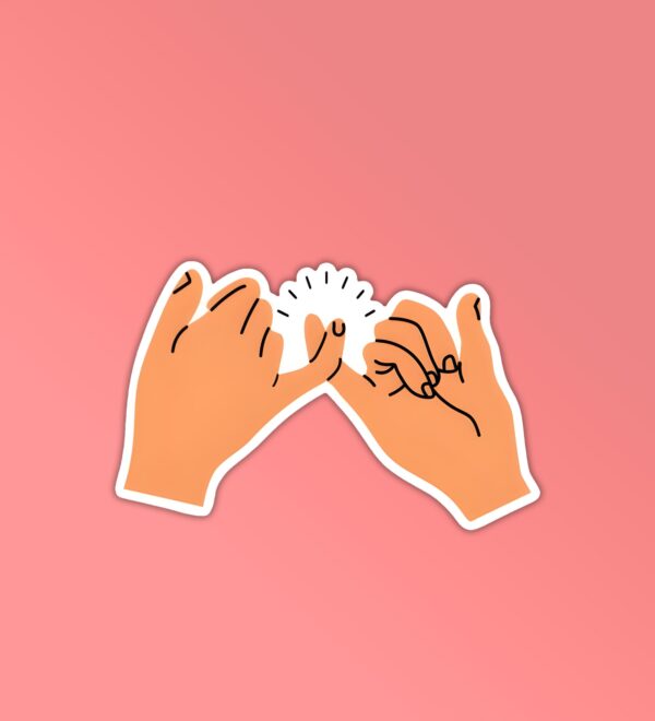 Pinky Promise Sticker Pinky Promise Sticker
