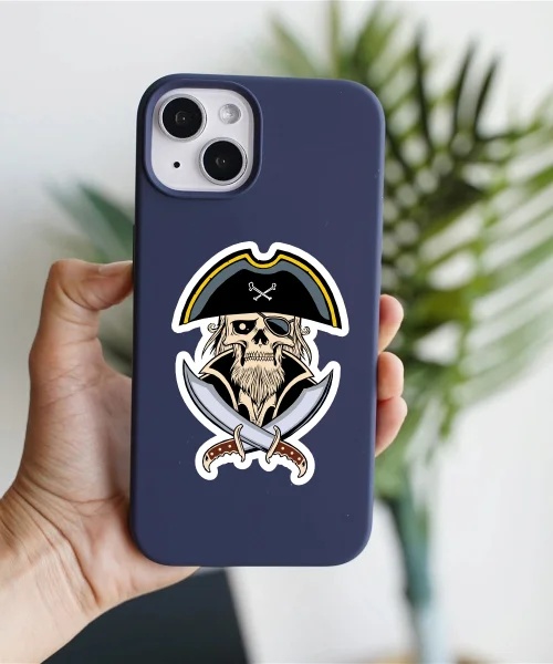 Pirate Captain Sticker Pirate Captain Sticker