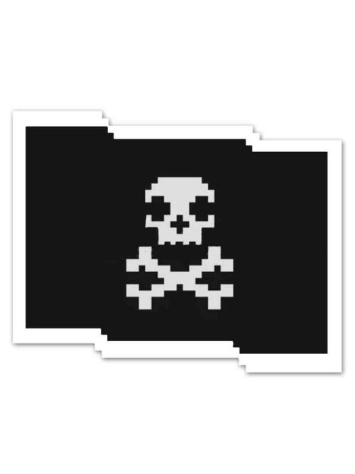 Pirate Hacker Sticker