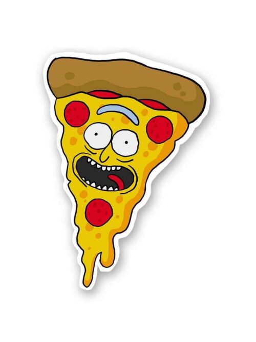 Pizza Rick Sticker