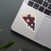 Pizza In Space Sticker