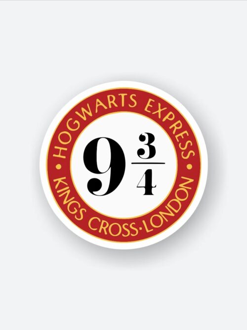 Platform 9 34 Harry Potter Sticker