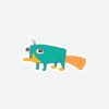 Platypus Sticker