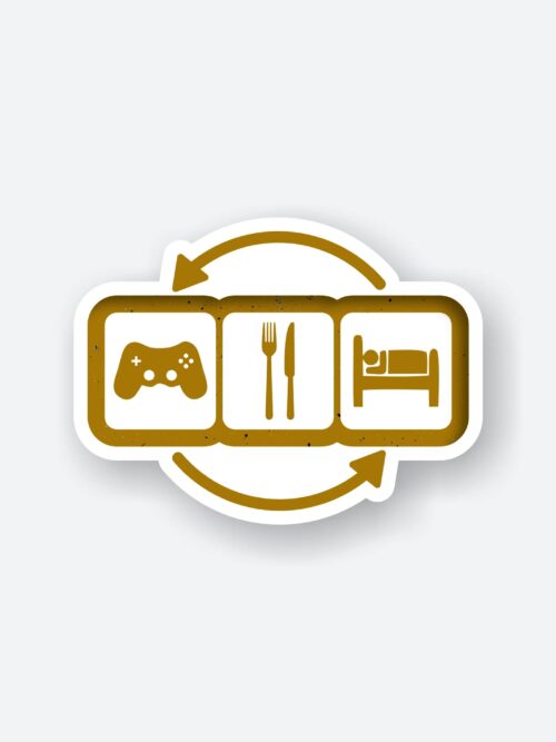 PlayEatSleepRepeat Sticker