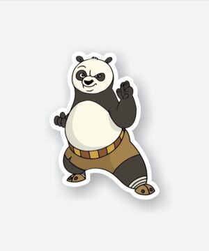 Po Ready To Fight Sticker