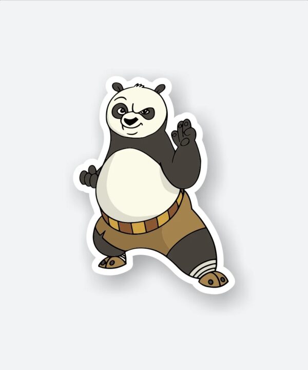 Po Ready To Fight Sticker