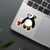 Po And Master Shifu Sticker