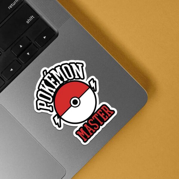 Pokemon Master Logo Anime Stickers_3 Pokemon Master Logo Anime Stickers