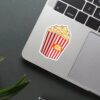 Pop Corn Sticker