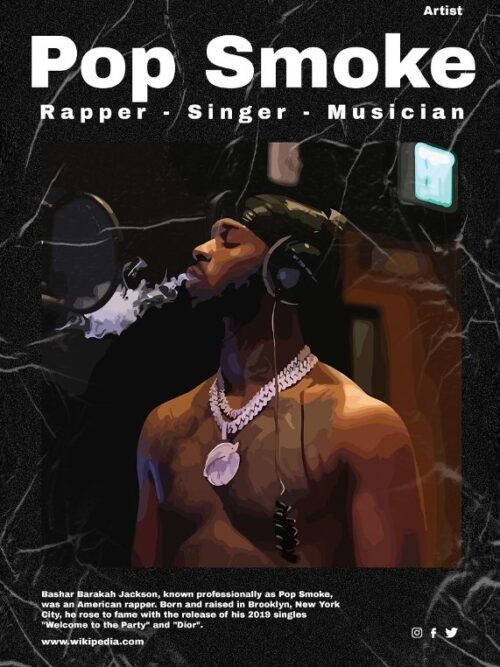 Pop Smoke Music Poster