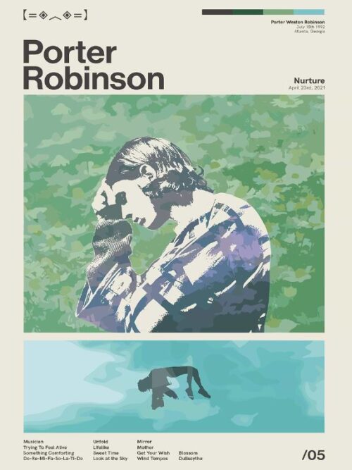 Porter Robinson Music Poster