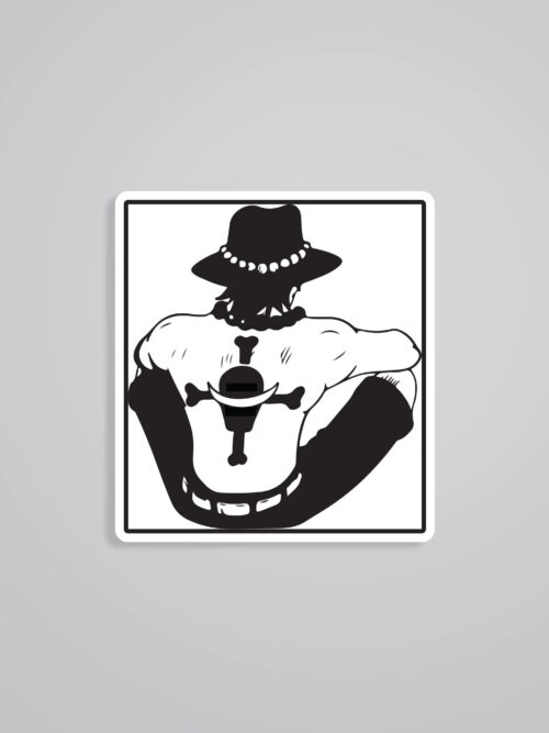 Portgas. D. Ace Anime Stickers