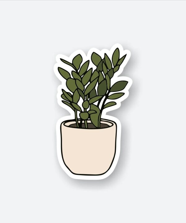 Potted Plant Sticker Potted Plant Sticker