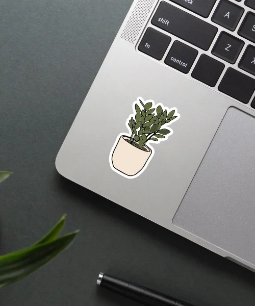 Potted Plant Sticker Potted Plant Sticker