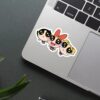 PowePuff Girls Glittery Eyes Sticker
