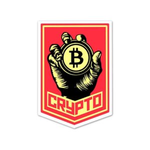 Power Of Crypto Sticker Power Of Crypto Sticker
