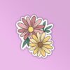 Pretty Daisy Laptop Mobile Stickers
