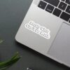 Pretty Girls Cant Do Math Sticker