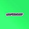 Print Hello World Programmer Coding Sticker