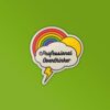 Professional Overthinker Sticker