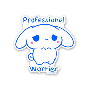 Professional Worrier Sticker Professional Worrier Sticker
