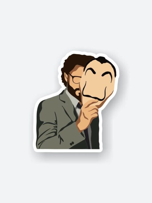 Professor Mask Sticker