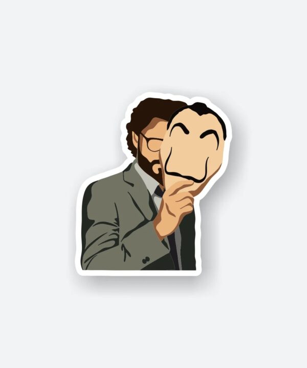 Professor Mask Sticker