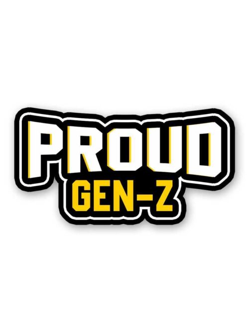 Proud GenZ Sticker