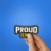 Proud GenZ Sticker