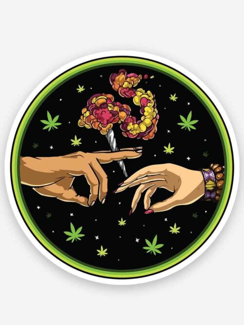 Puff Puff Pass Sticker