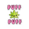 Puff Puff Weed Weed Sticker
