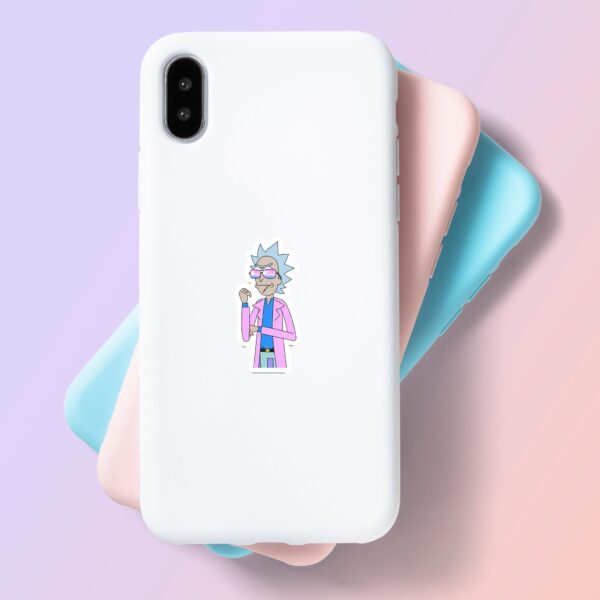 Purple Rick Sticker Purple Rick Sticker