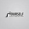 Push Yourself Motivational Stickers